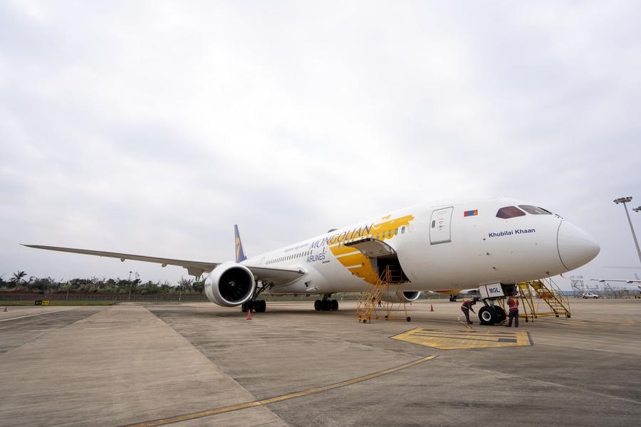 Porto de Livre Comércio de Hainan recebe primeiro pedido de manuten??o de aeronaves de entrada em 2025