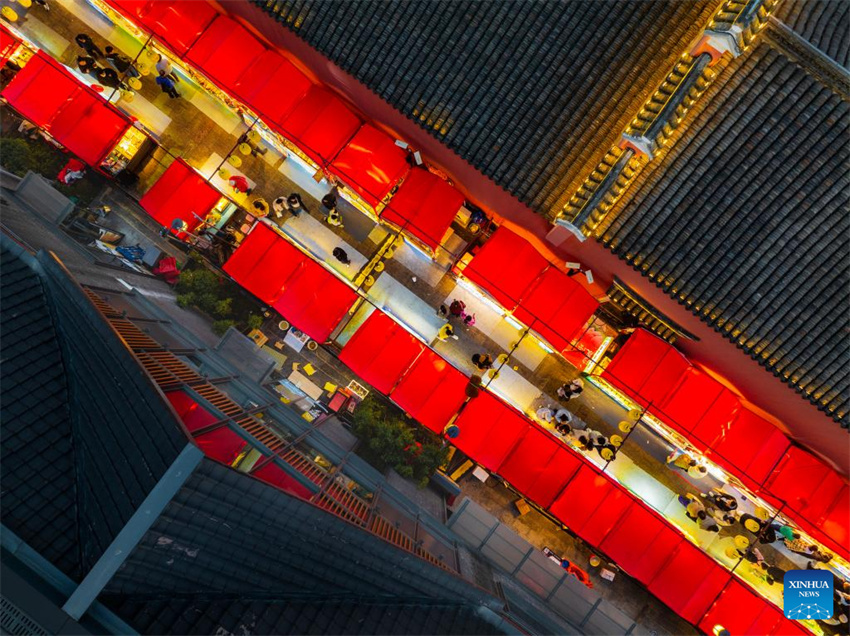 Lanternas e instala??es de luz s?o organizadas em toda a China para receber Festival da Primavera