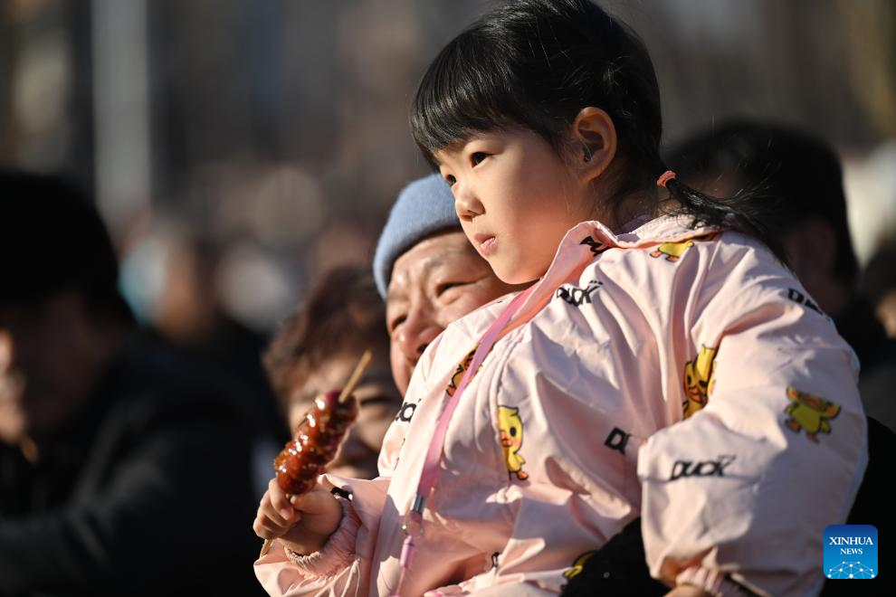 Cerim?nia dedicada a deusa Mazu realizada em Tianjin, norte da China