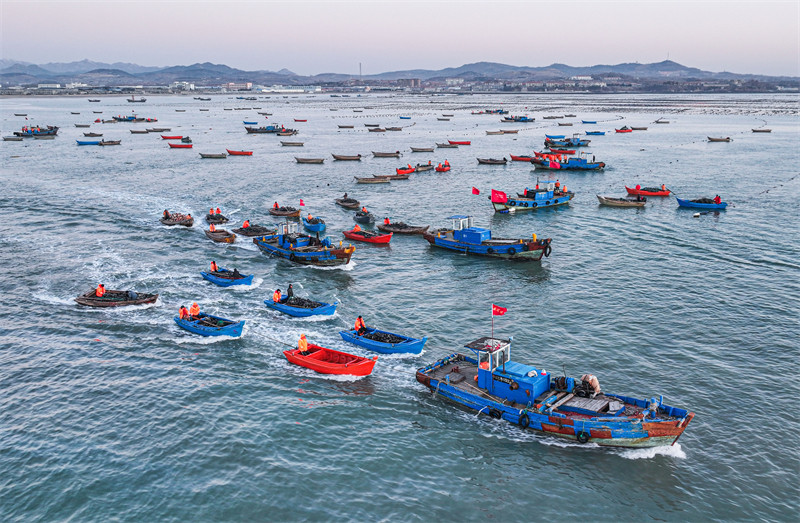 Aquicultura no leste da China registra níveis elevados de produ??o