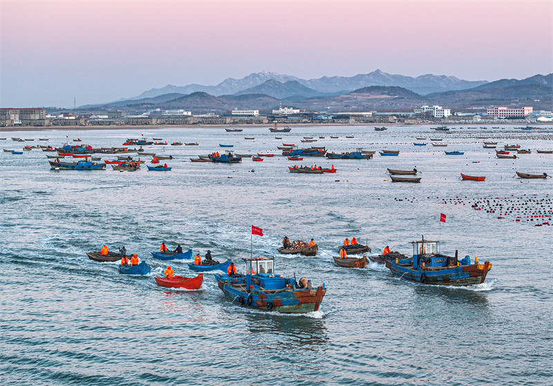 Aquicultura no leste da China registra níveis elevados de produ??o