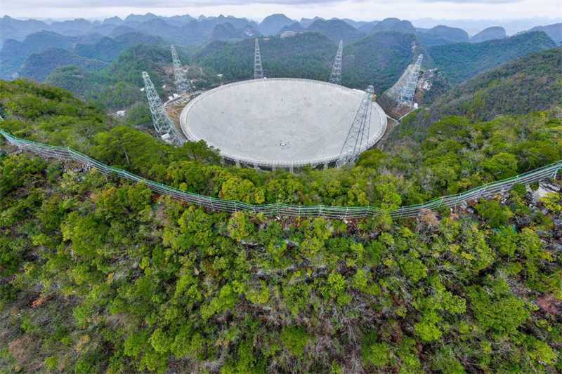 Turismo educacional em ciência com FAST é tendência em Guizhou, sudoeste da China