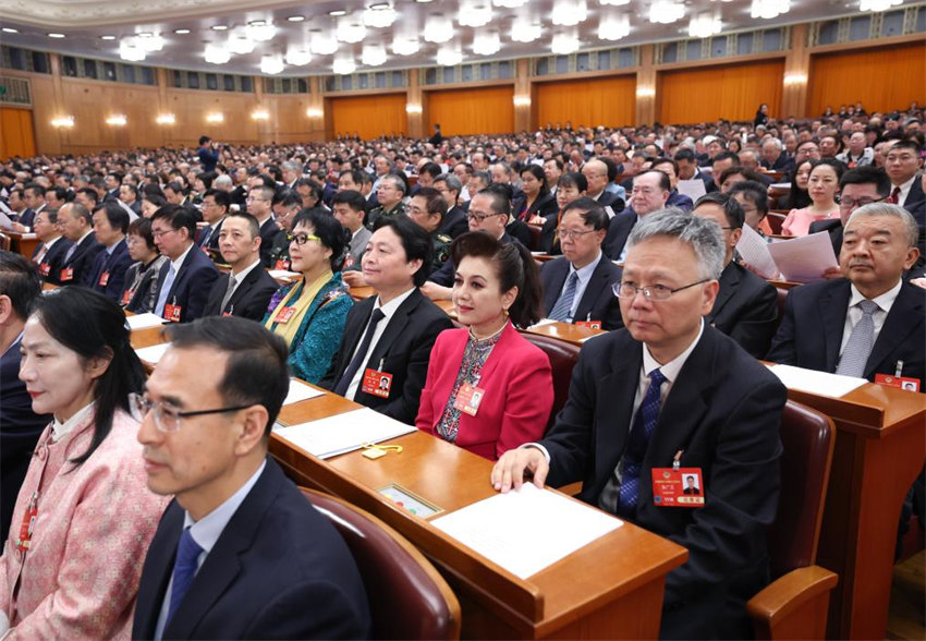órg?o consultivo político máximo da China realiza reuni?o de encerramento da sess?o anual