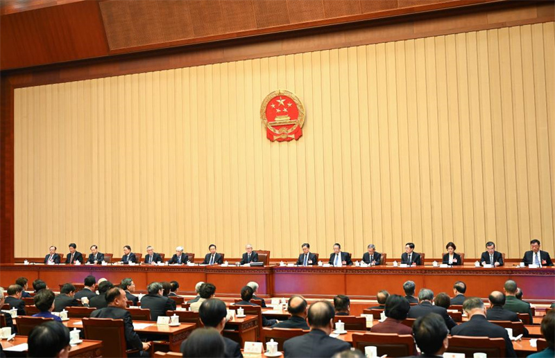 Mais alto órg?o legislativo da China encerra sess?o anual