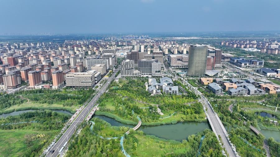 China avan?a na forma??o da Nova área de Xiong'an na China
