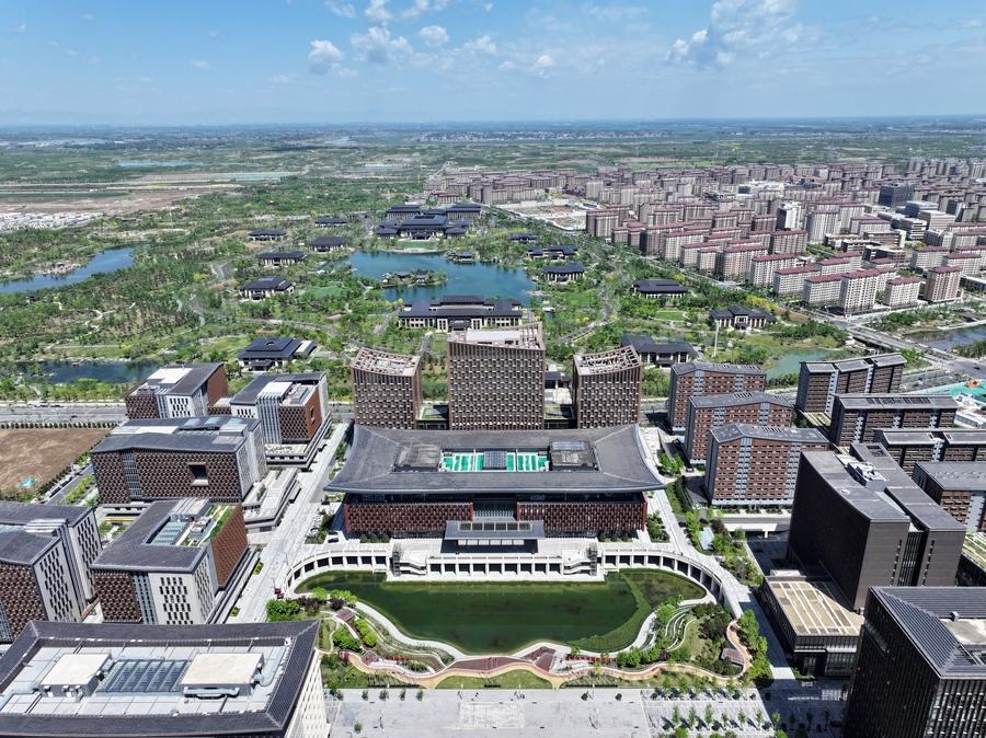 China avan?a na forma??o da Nova área de Xiong'an na China