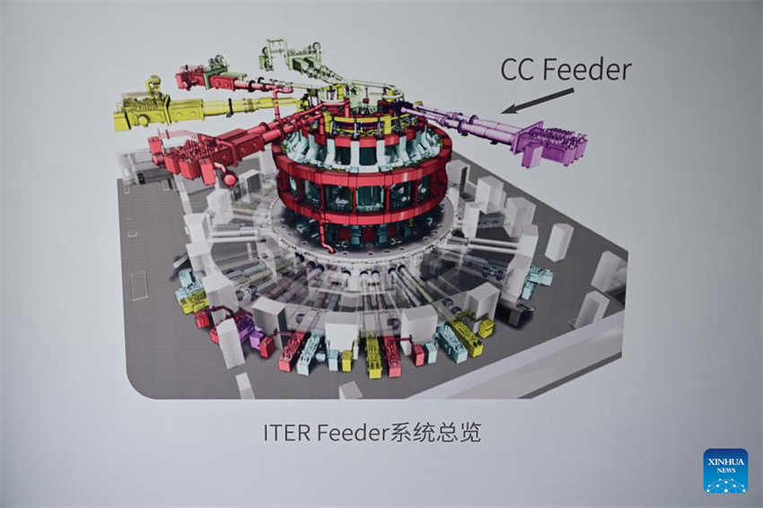 China entrega componentes-chave para o maior 