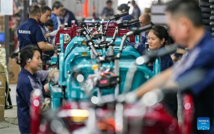PME de tecnologia em Sichuan vê crescimento na exporta??o de triciclos elétricos