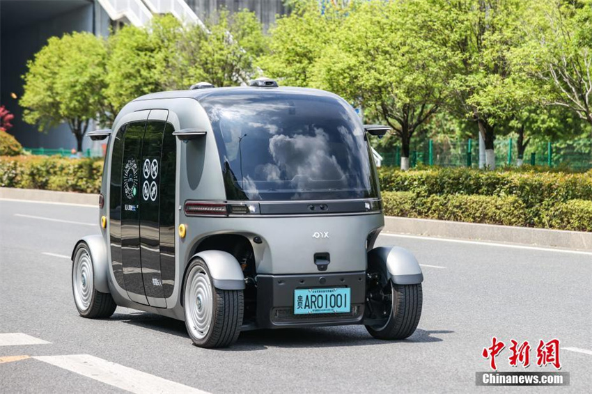 Guizhou inaugura primeira linha de ?nibus aut?nomos