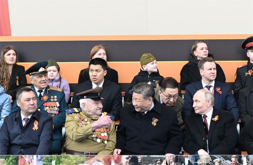 Xi Jinping participa das celebra??es do Dia da Vitória na Rússia