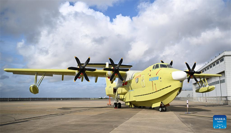 Aeronave anfíbia AG600 da China recebe sinal verde para produ??o em massa