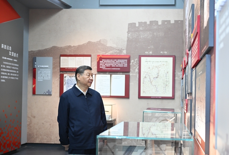 Xi Jinping enfatiza transforma??o da economia baseada em recursos e promo??o da moderniza??o chinesa durante visita de inspe??o em Shanxi