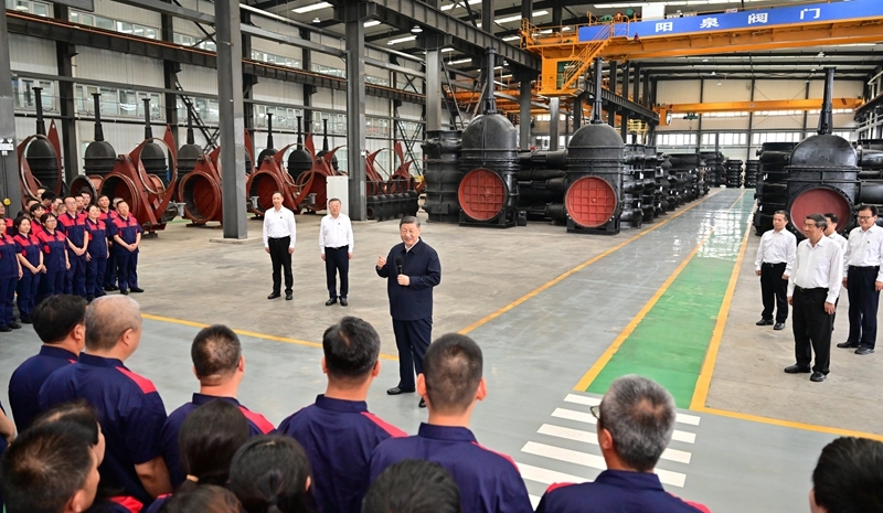 Xi Jinping enfatiza transforma??o da economia baseada em recursos e promo??o da moderniza??o chinesa durante visita de inspe??o em Shanxi