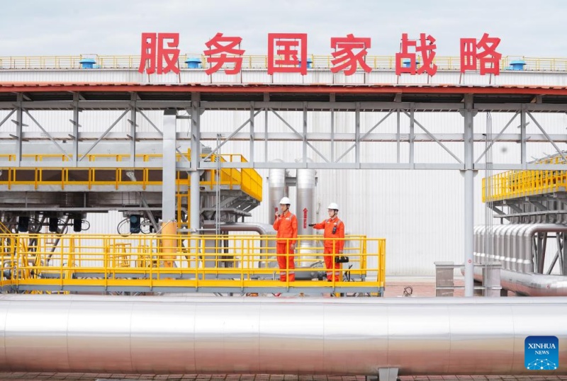 Trecho chinês do gasoduto da rota leste entre China e Rússia transporta mais de 100 bilh?es de metros cúbicos