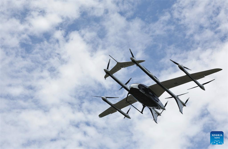 Startup chinesa entrega eVTOL de 2 toneladas, impulsionando economia de baixa altitude