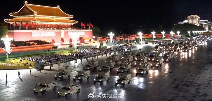 China realiza terceiro ensaio para evento marcando 80o aniversário de vitória contra agress?o japonesa e fascismo