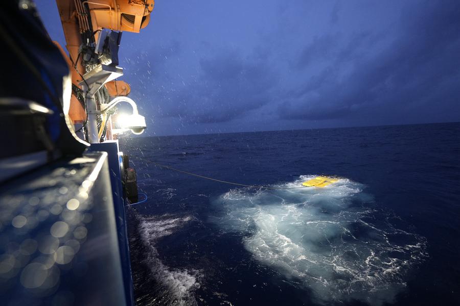Novo explorador de águas profundas da China, Haiqin, conclui miss?o no Mar da China Meridional