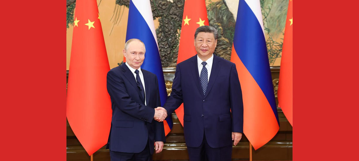 Xi Jinping elogia la?os China-Rússia como exemplo de rela??es entre grandes países