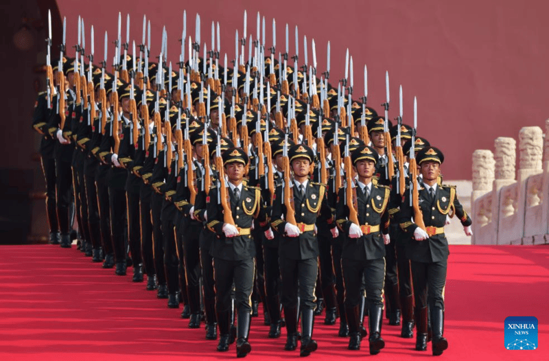 China realiza massivo desfile para marcar 80o aniversário da vitória da Segunda Guerra Mundial
