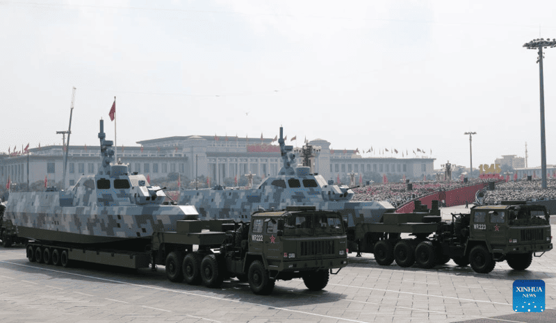 China realiza massivo desfile para marcar 80o aniversário da vitória da Segunda Guerra Mundial