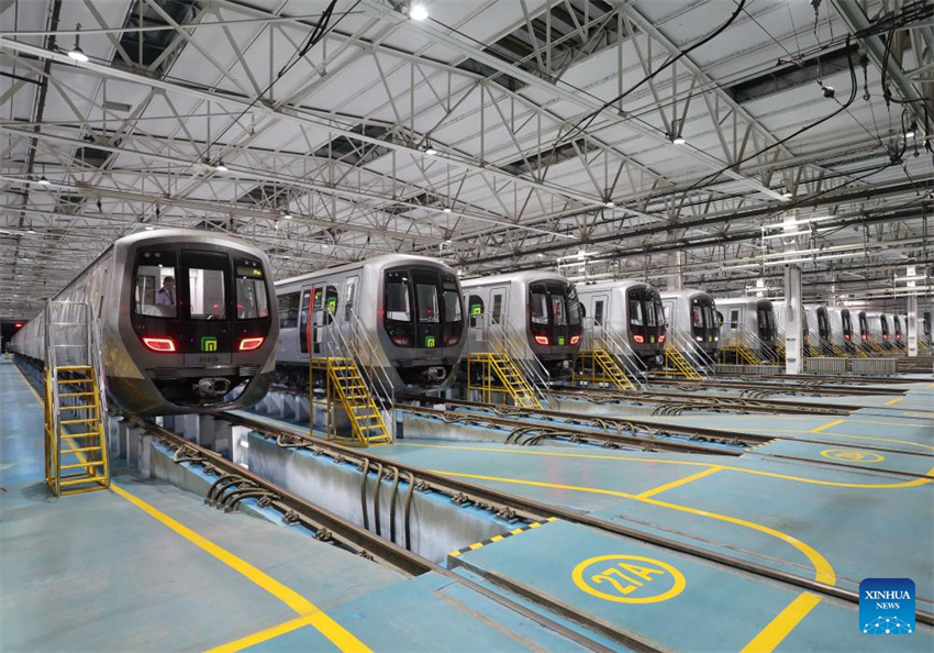 Rede de metr? aumenta em Shijiazhuang, norte da China