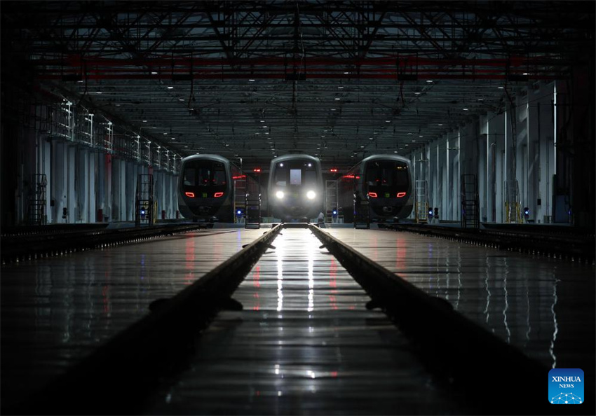 Rede de metr? aumenta em Shijiazhuang, norte da China