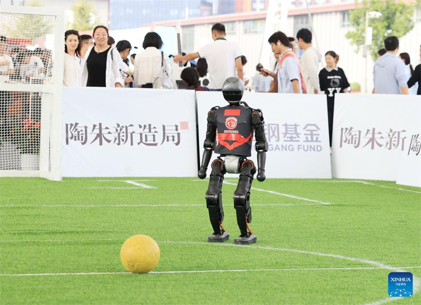 Produtos de alta tecnologia expostos na CIFTIS em Beijing