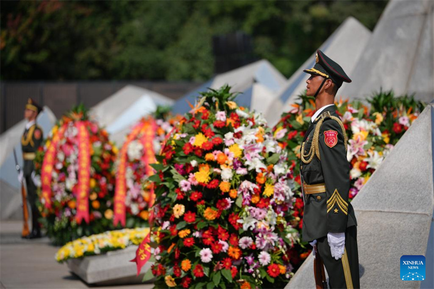 Restos mortais de 30 mártires chineses da Guerra da Coreia enterrados na terra natal