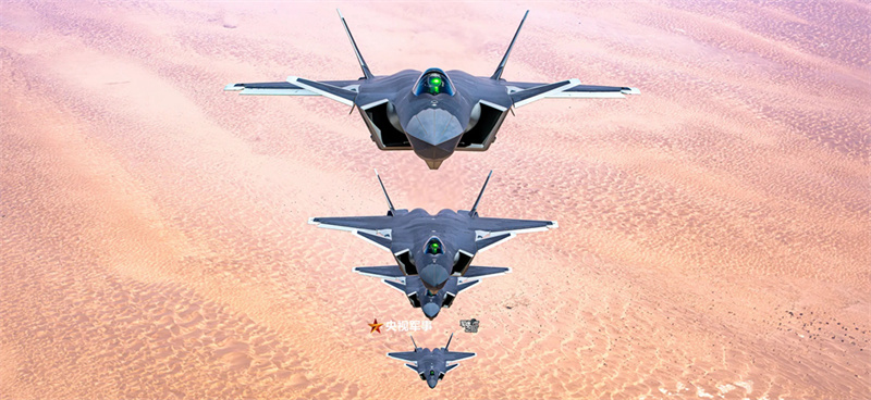 For?a Aérea Chinesa lan?a superprodu??o visual