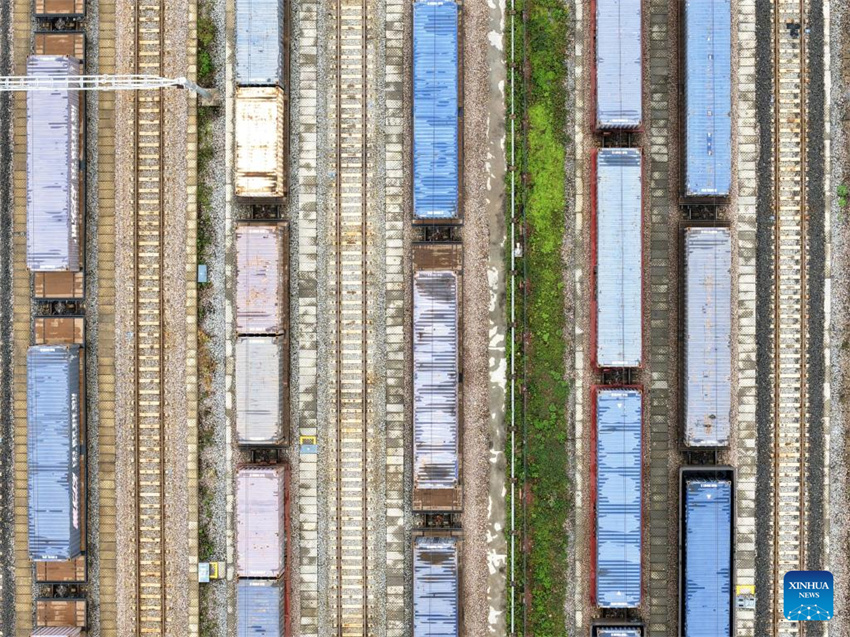 Ferrovia China-Laos movimenta mais de 67 milh?es de toneladas de carga