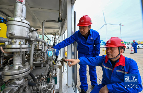 China: primeiro abastecimento de metanol verde para navio ro-ro concluído em Tianjin