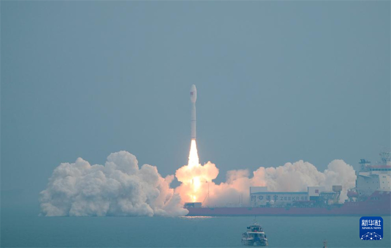 China lan?a com sucesso grupo 06 de satélites da constela??o Geely