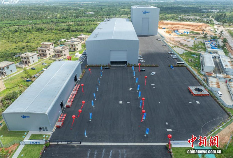 Projeto de reutiliza??o de foguetes transportadores concluído em Wenchang, Hainan