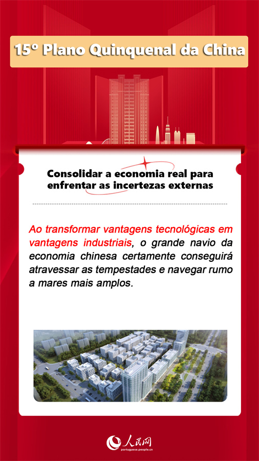 15o Plano Quinquenal coloca o fortalecimento da base da economia real como prioridade máxima