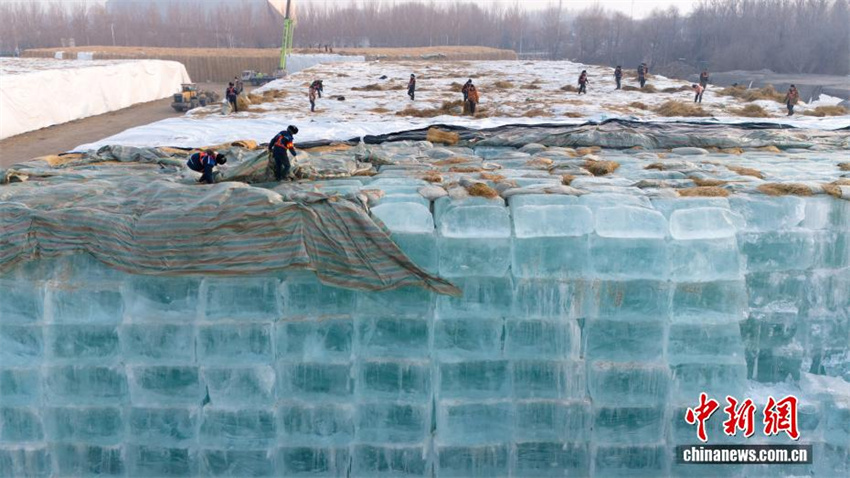 27o Harbin Ice and Snow World arranca com a utiliza??o de 200 mil metros cúbicos de gelo armazenado