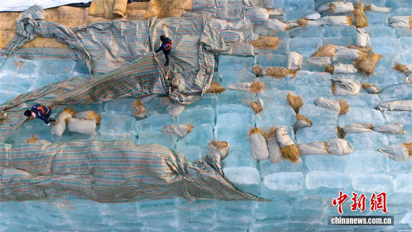 27o Harbin Ice and Snow World arranca com a utiliza??o de 200 mil metros cúbicos de gelo armazenado