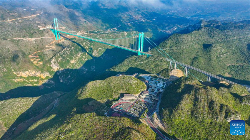 Guizhou: ponte mais alta do mundo leva o turismo local a novos patamares