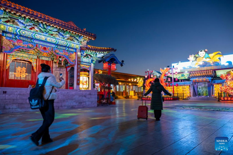 Galeria: vila histórica às margens do Grande Canal em Tianjin, norte da China